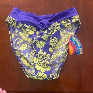 Sunsets 90s high cut bikini bottoms size small Deadstock